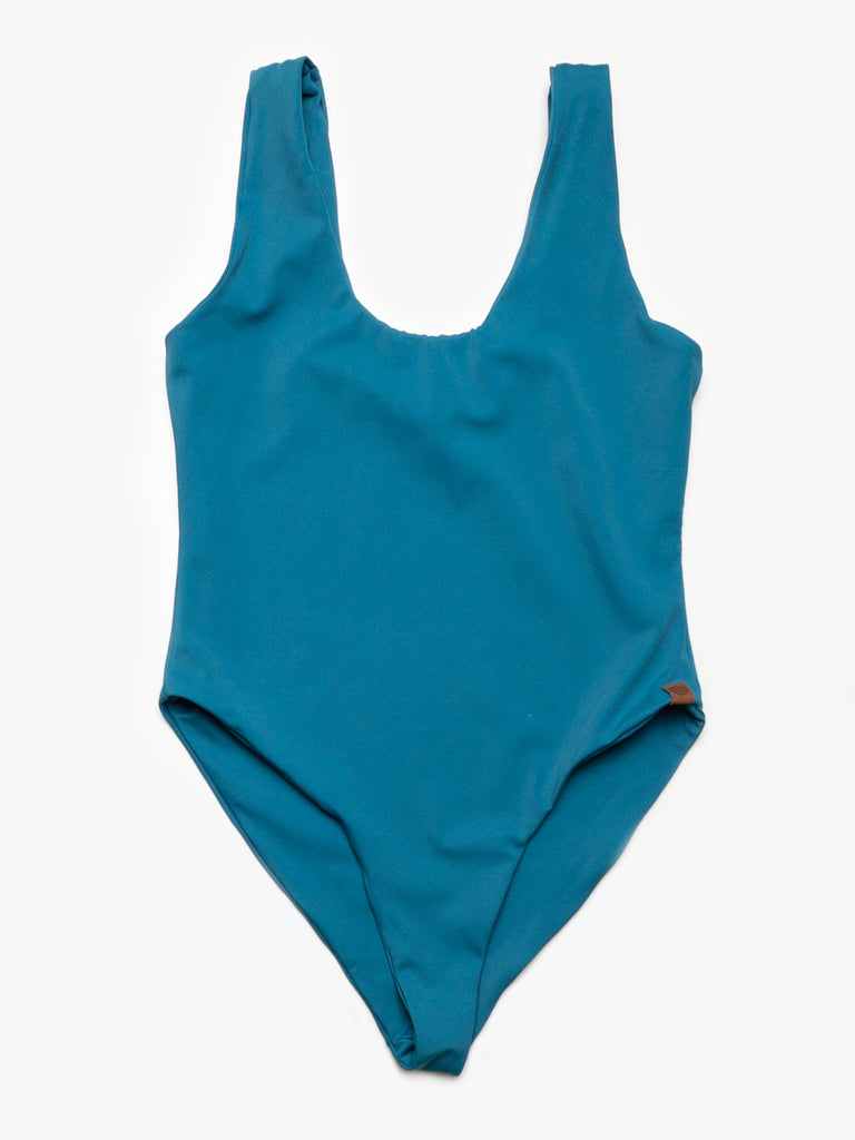 Muskoka Swim one piece women's sustainable swimsuit front
