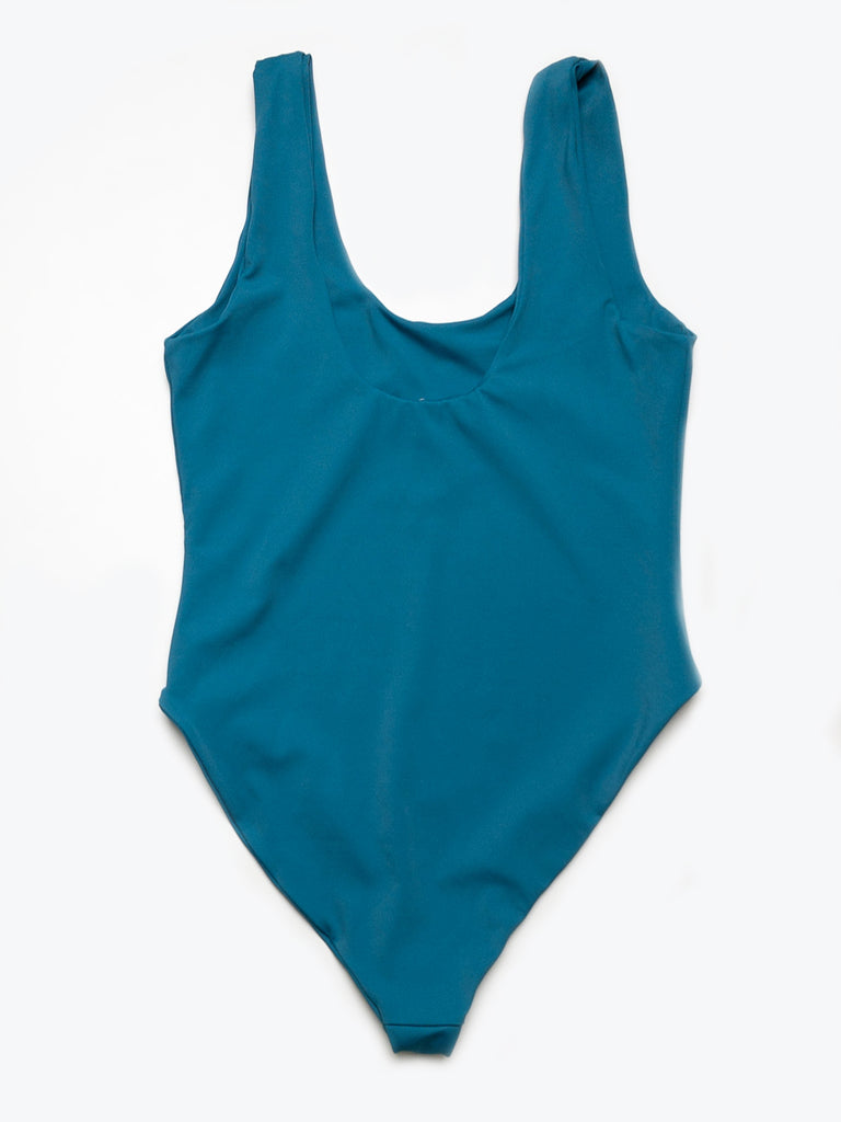 Muskoka Swim one piece women's sustainable swimsuit back